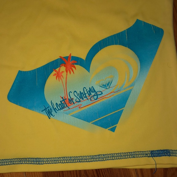 🚫SOLD🚫👙Roxy vintage Rashguard Nwots👙🚫 - Picture 3 of 4